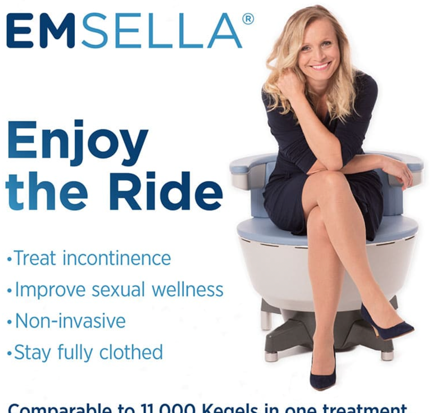 Emsella Package of 6 Treatments + Get One Complementary Treatment Spring Special