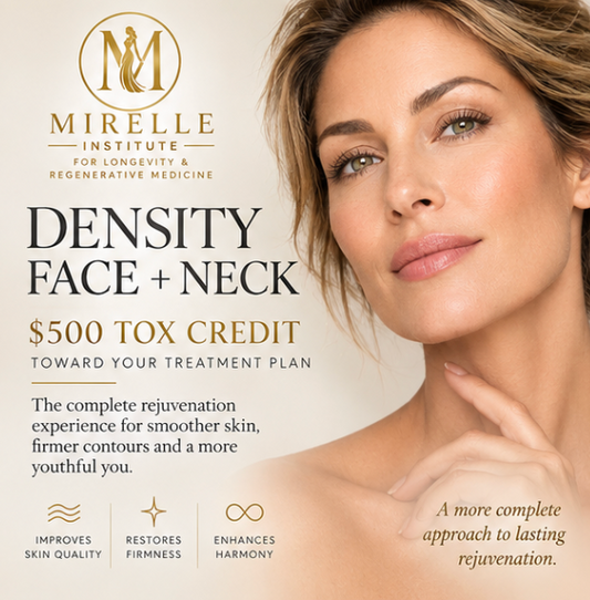 DENSITY FACE + NECK + $500 TOX CREDIT
