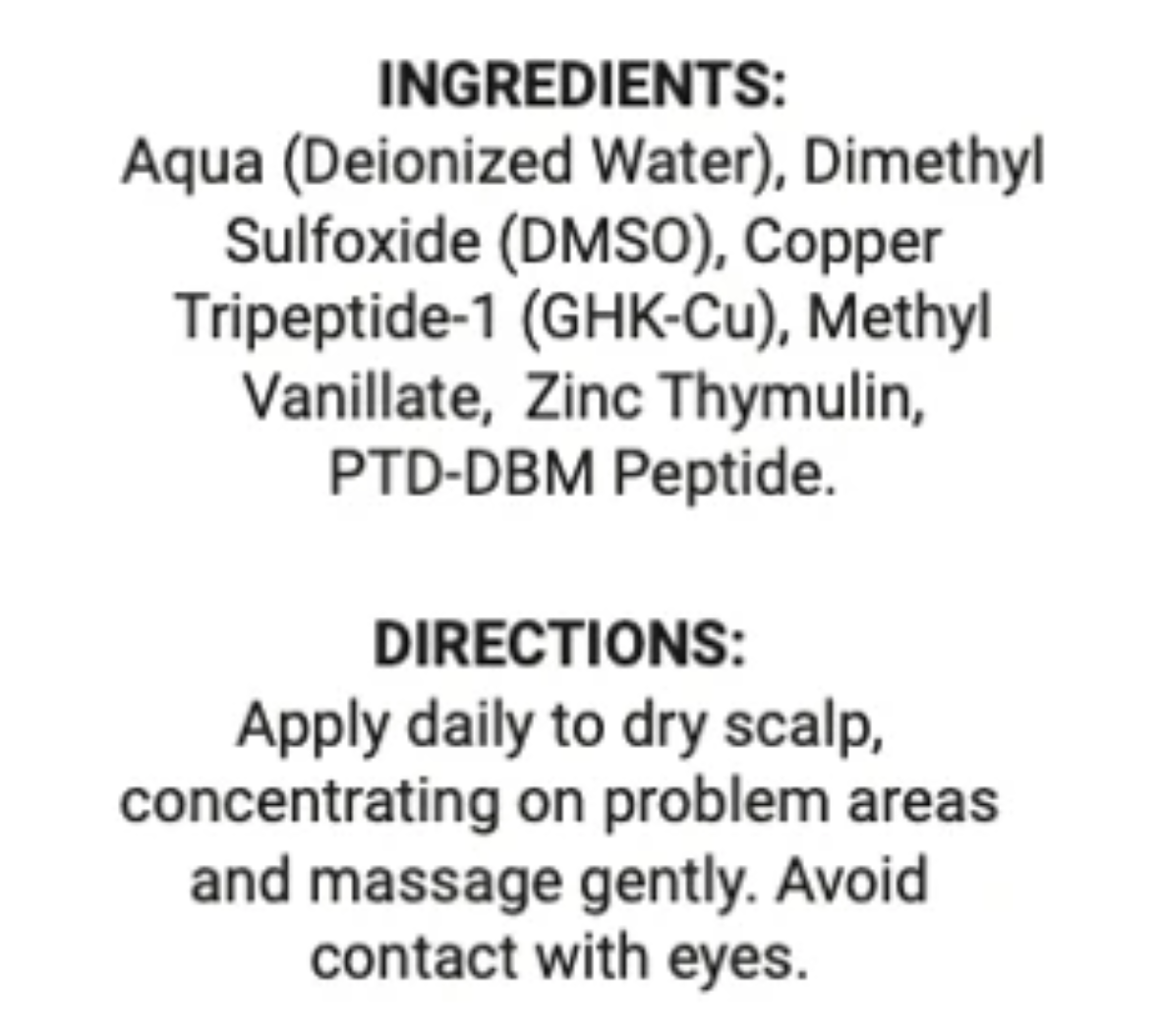 HAIRgevityPro™ GHK-Cu Peptide Complex